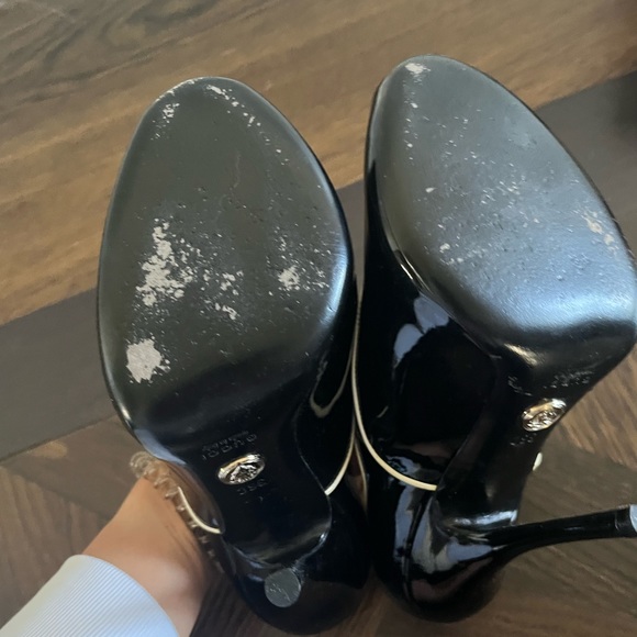 Vintage Gucci Open-toe Booties sz 6 - Picture 2 of 5